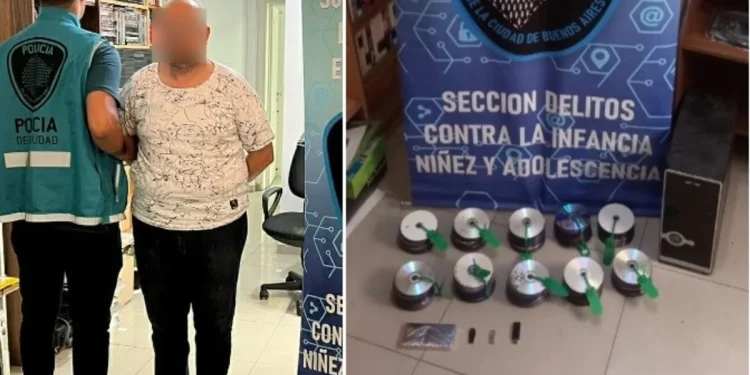 Cayeron un profesor de Historia y un empresario de la construcción que distribuían archivos de abuso sexual infantil