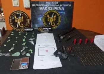 Cocaína, armas y objetos robados: el resultado del allanamiento de un presunto kiosco narco