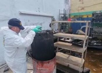 La Policía Federal Argentina clausuró un predio en Ituzaingó por ser altamente peligroso y contaminar el ambiente