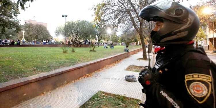 Lo atraparon en un control policial