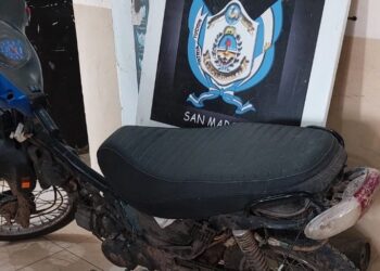 Tras una persecución policial recuperan una moto sustraída