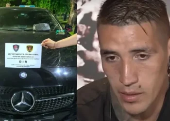 Ricardo Centurión dio positivo de cocaína en un control policial e intentó huir en su Mercedes Benz