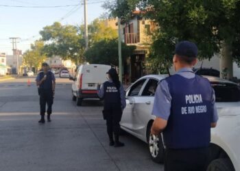 Continúan los operativos de control que lleva adelante la Policía de Río Negro en Viedma