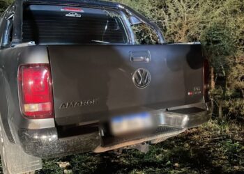 Detuvieron al conductor que había huído de un control policial en Ibicuy y que abandonó su camioneta en una estancia de Larroque