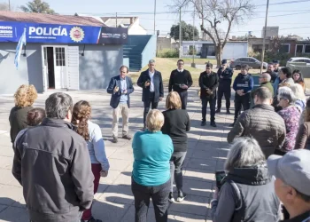 Más seguridad: el IPV de Alberdi tiene un nuevo destacamento policial