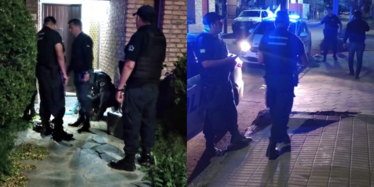 Personal policial frustró dos robos en Viedma: dos detenidos y un demorado