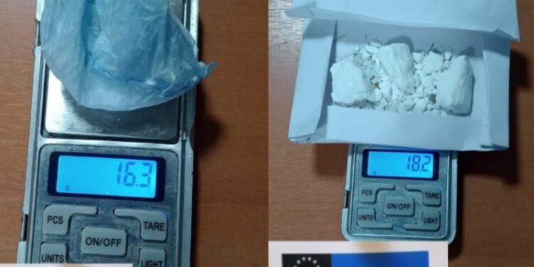Eficaz accionar policial: un detenido con droga en la Ruta 251