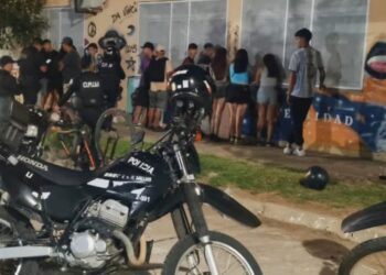 Villa Mercedes: Intervención policial por disturbios protagonizados por menores