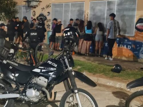 Villa Mercedes: Intervención policial por disturbios protagonizados por menores