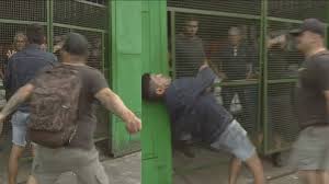 Brutal paliza en Caseros