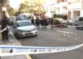 Un auto con manchas de sangre, seis vainas y disparos