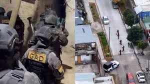 Megaoperativo en Fuerte Apache