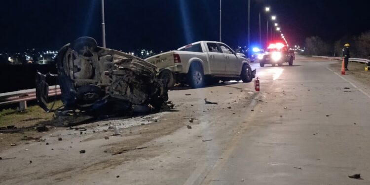 Tragedia en Córdoba: cuatro integrantes de una familia murieron en un choque frontal sobre la Ruta C-45