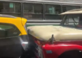 Un choque en cadena entre seis autos en Balvanera dejó dos hospitalizados durante una mañana con más de 18 siniestros viales en CABA