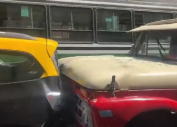 Un choque en cadena entre seis autos en Balvanera dejó dos hospitalizados durante una mañana con más de 18 siniestros viales en CABA